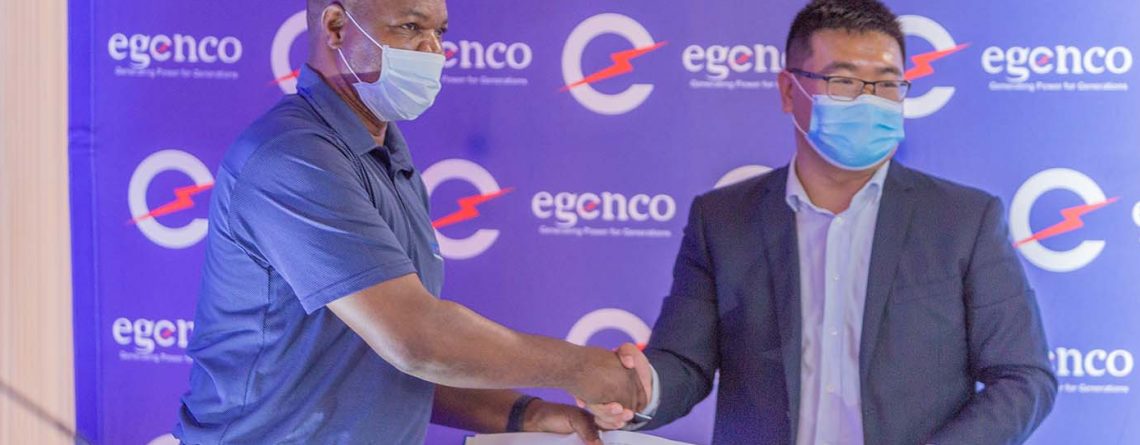 EGENCO CEO sign contact with CHINT Representative