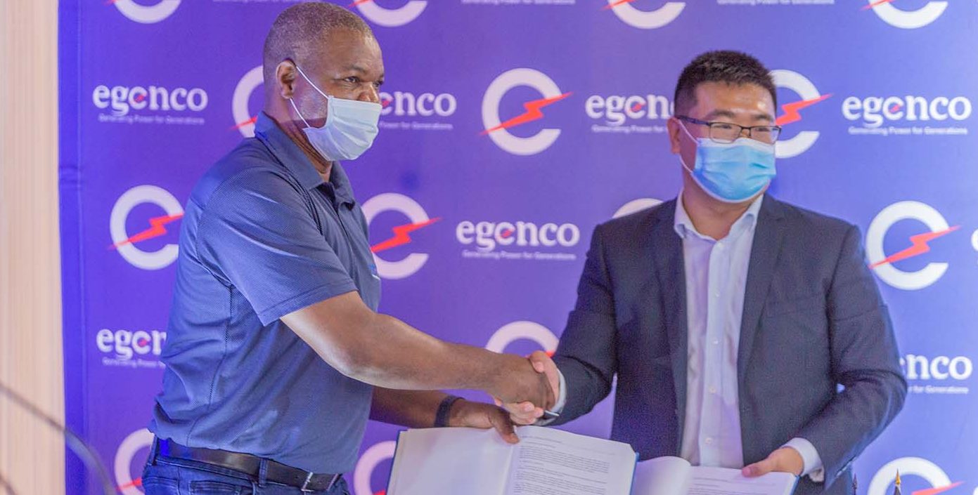 EGENCO CEO sign contact with CHINT Representative