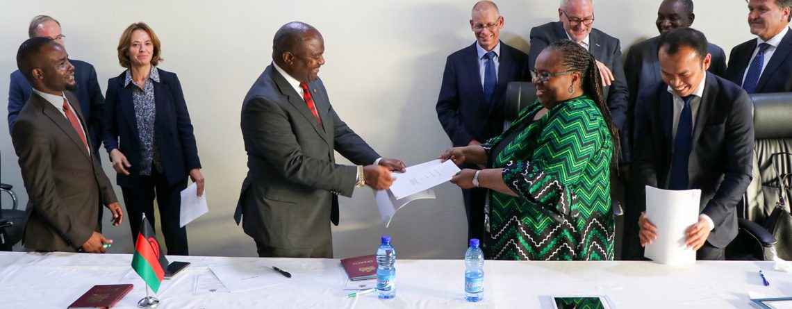 350MW Mpatamanga Hydro Power contract signing