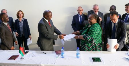 350MW Mpatamanga Hydro Power contract signing